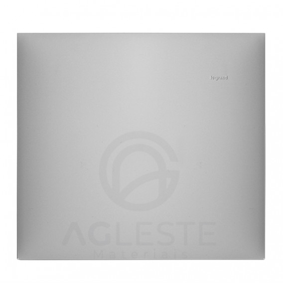 Placa Cega 4x4 - Pial Plus + Cinza 